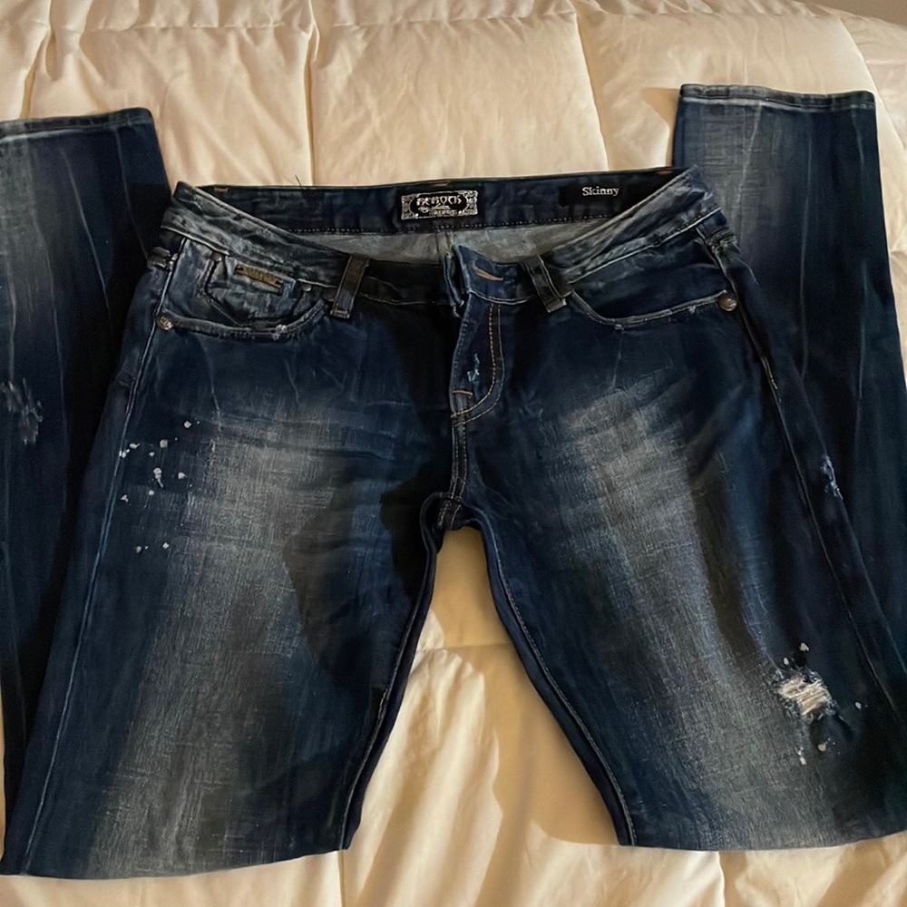 Express Rerock skinny jeans